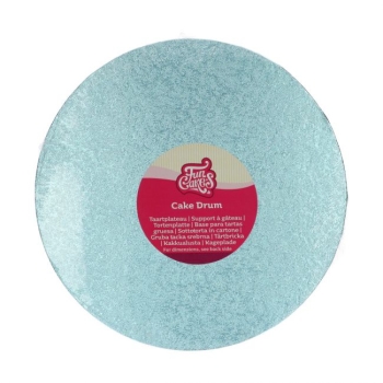 Cake Board Round 254mm (10") / Thickness 12mm / Baby Blue